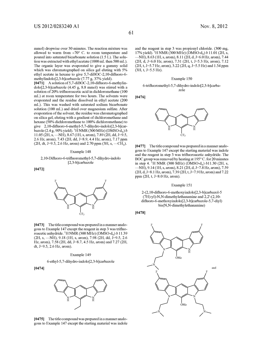 Analogs of Indole-3-Carbinol and Their Use as Agents Against Infection - diagram, schematic, and image 62