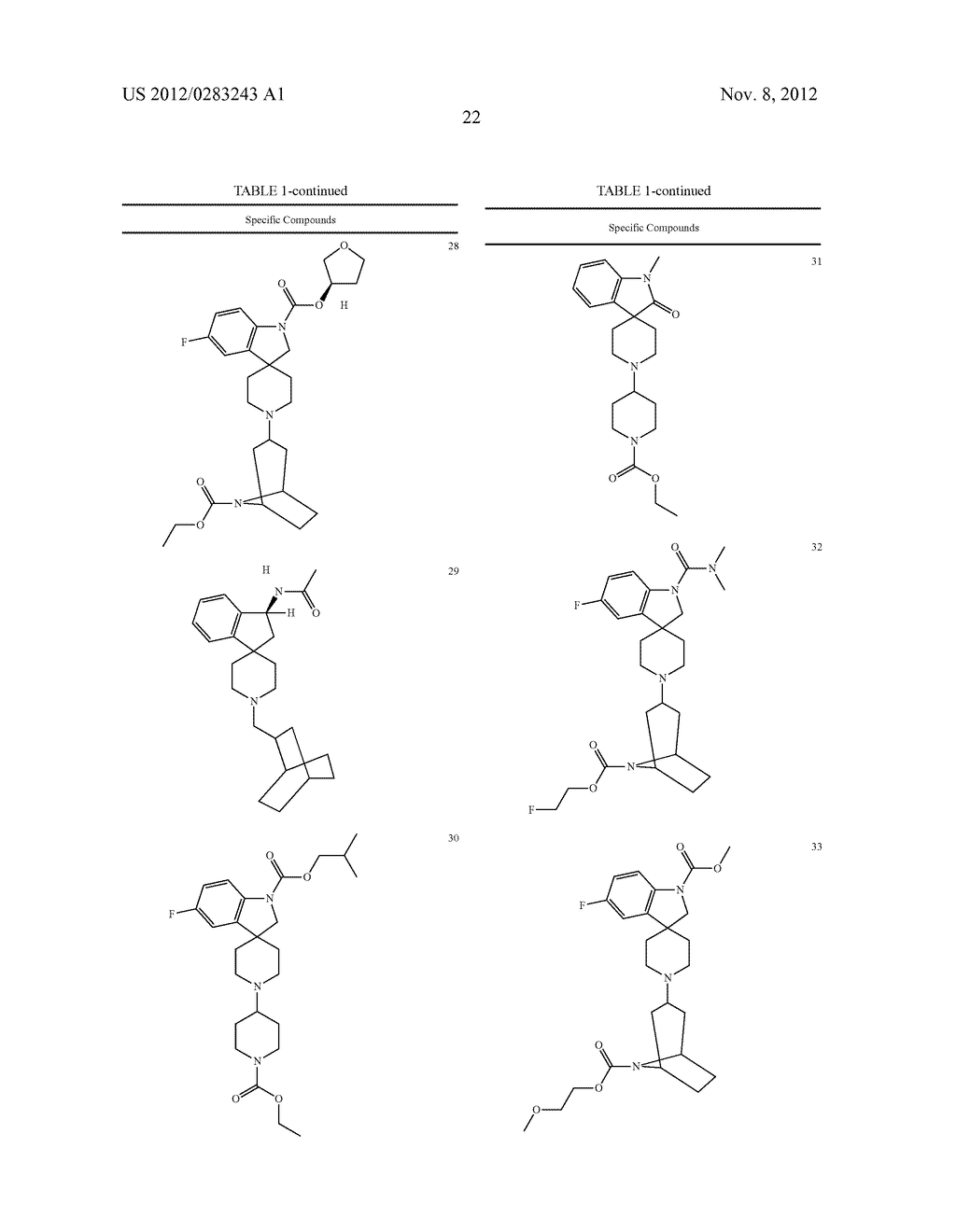 Spiroindoline Modulators of Muscarinic Receptors - diagram, schematic, and image 23