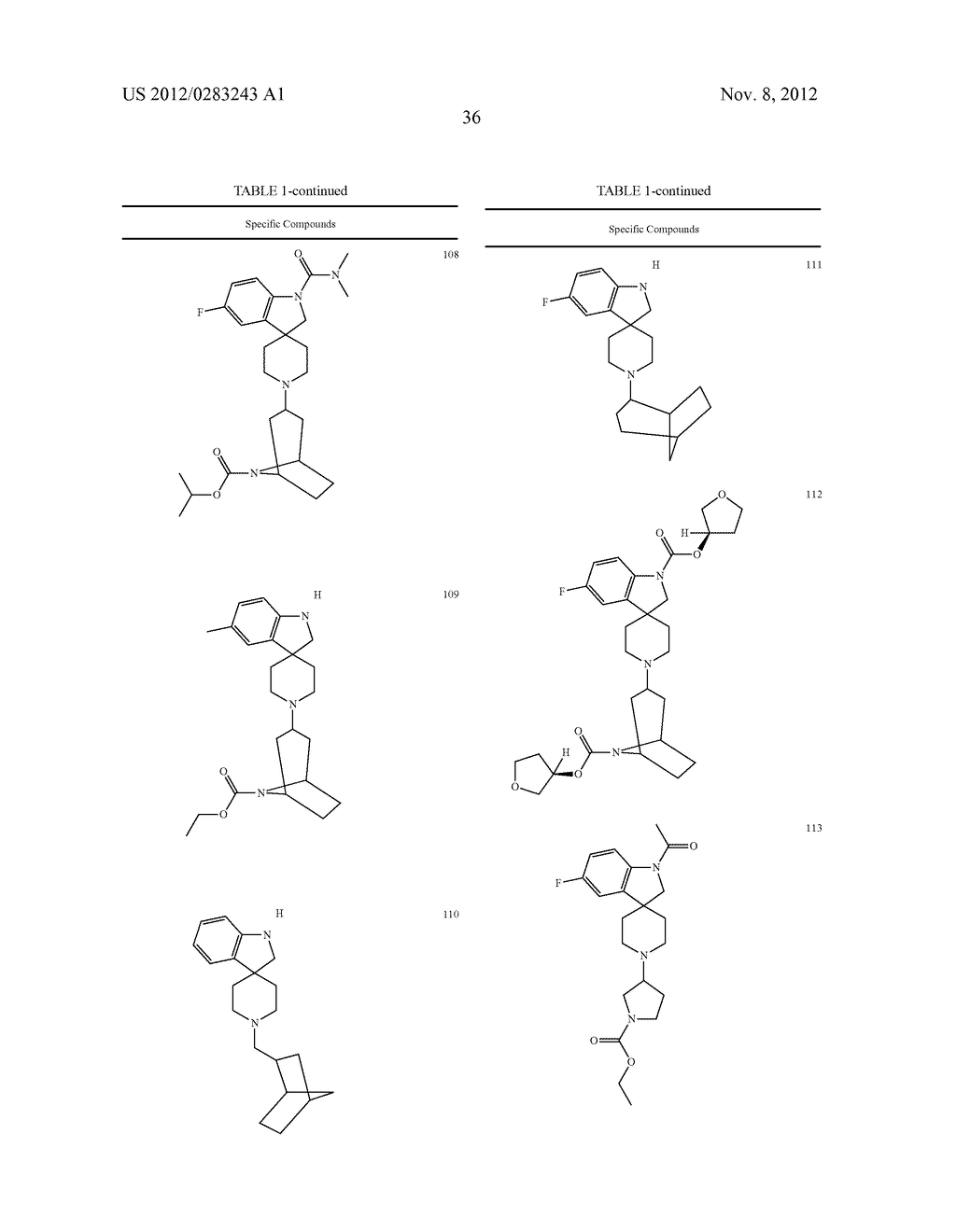 Spiroindoline Modulators of Muscarinic Receptors - diagram, schematic, and image 37