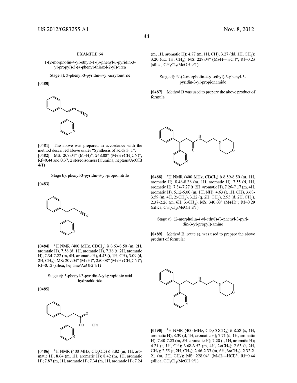 UREA DERIVATIVES, METHODS FOR THEIR MANUFACTURE, AND USES THEREFOR - diagram, schematic, and image 45