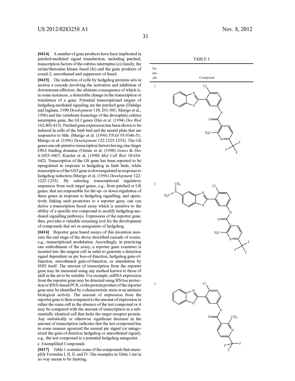 MEDIATORS  OF HEDGEHOG SIGNALING PATHWAYS, COMPOSITIONS AND USES RELATED     HERETO - diagram, schematic, and image 32