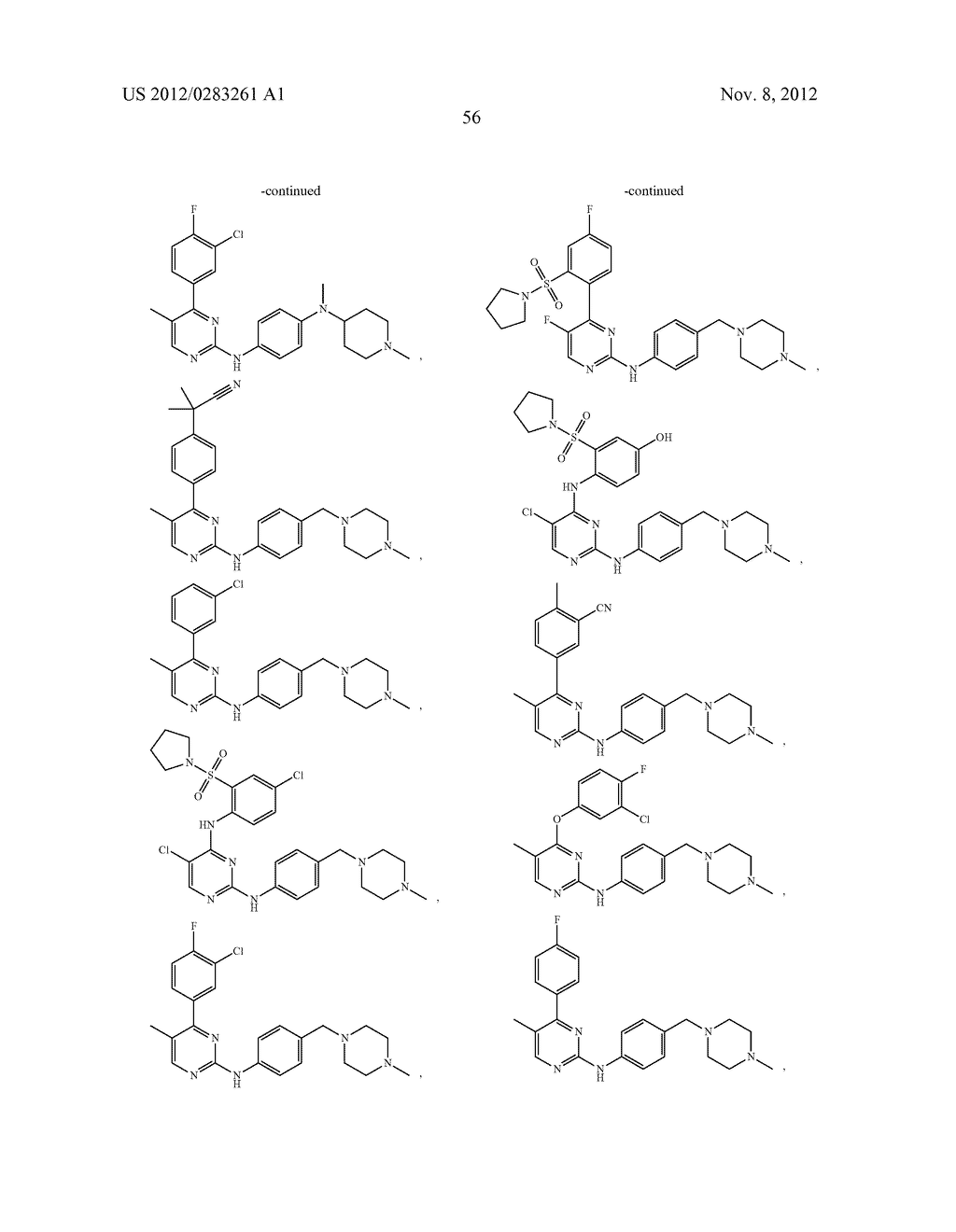 SUBSTITUTED N-PHENYLPYRIMIDIN-2-AMINE ANALOGS AS INHIBITORS OF THE AXL     KINASE - diagram, schematic, and image 72