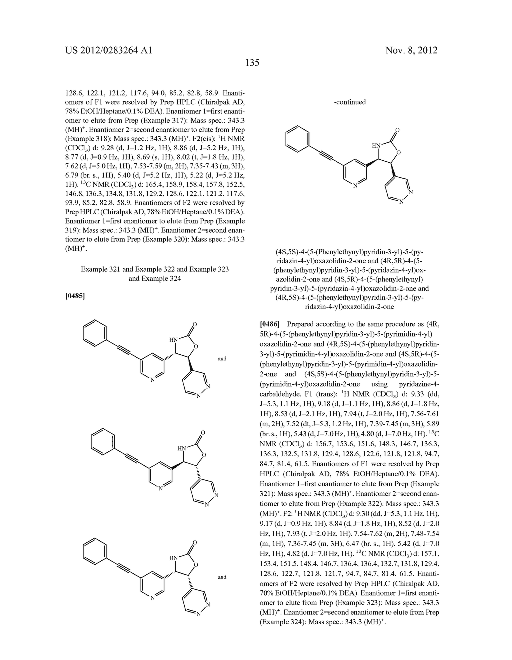 Oxazolidinones as Modulators of MGLUR5 - diagram, schematic, and image 136