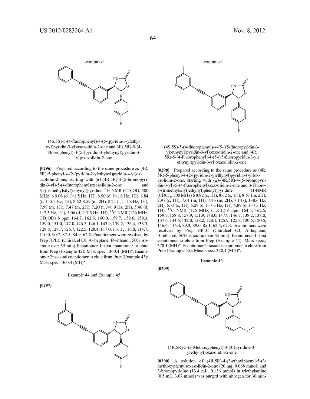 Oxazolidinones as Modulators of MGLUR5 - diagram, schematic, and image 65