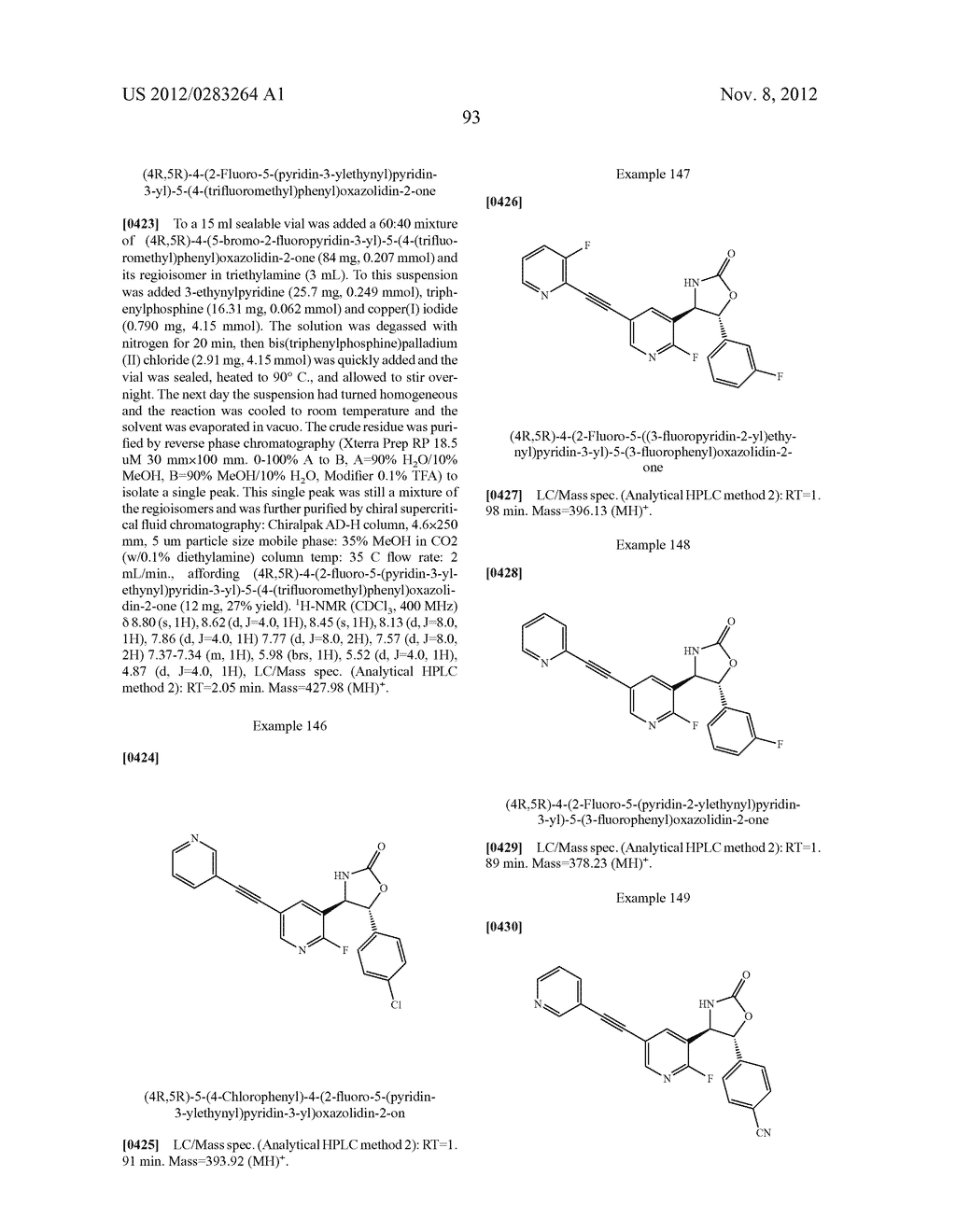 Oxazolidinones as Modulators of MGLUR5 - diagram, schematic, and image 94