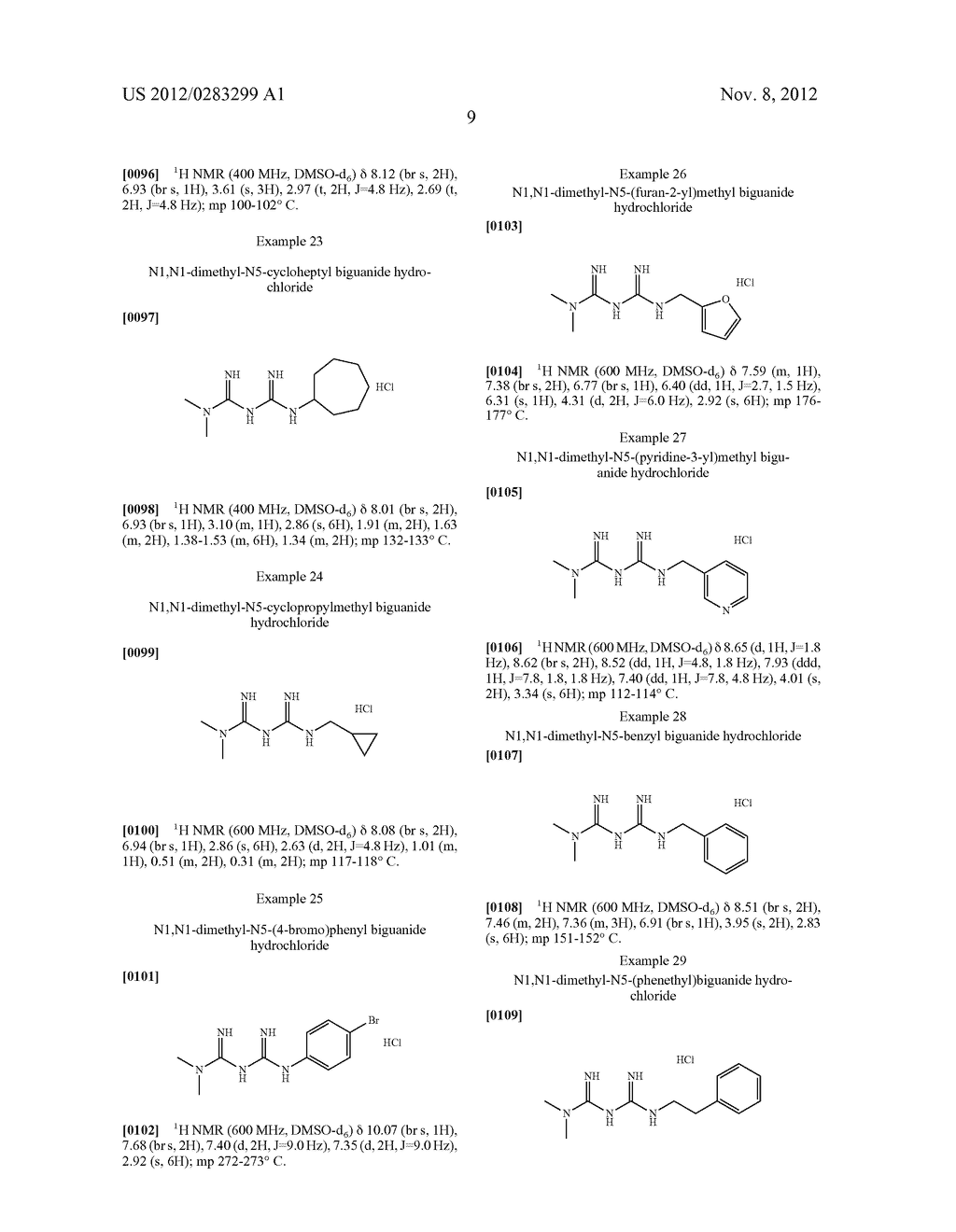 Biguanide Derivative, A Preparation Method Thereof And A Pharmaceutical     Composition Containing The Biguanide Derivative As An Active Ingredient - diagram, schematic, and image 10