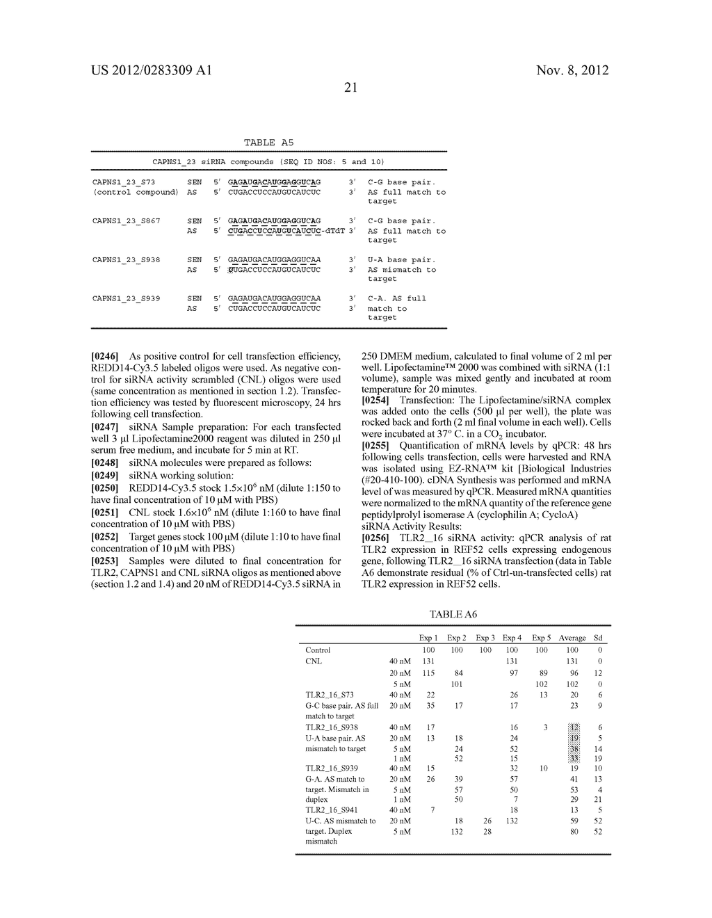 SIRNA COMPOUNDS COMPRISING TERMINAL SUBSTITUTIONS - diagram, schematic, and image 32