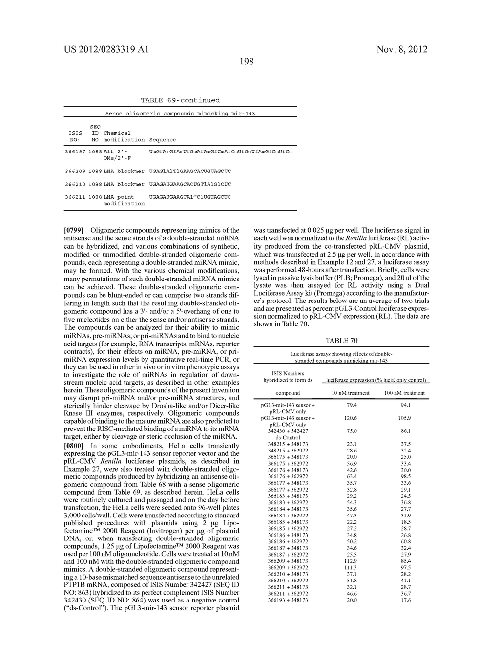 OLIGOMERIC COMPOUNDS AND COMPOSITIONS FOR USE IN MODULATION OF SMALL     NON-CODING RNAS - diagram, schematic, and image 200