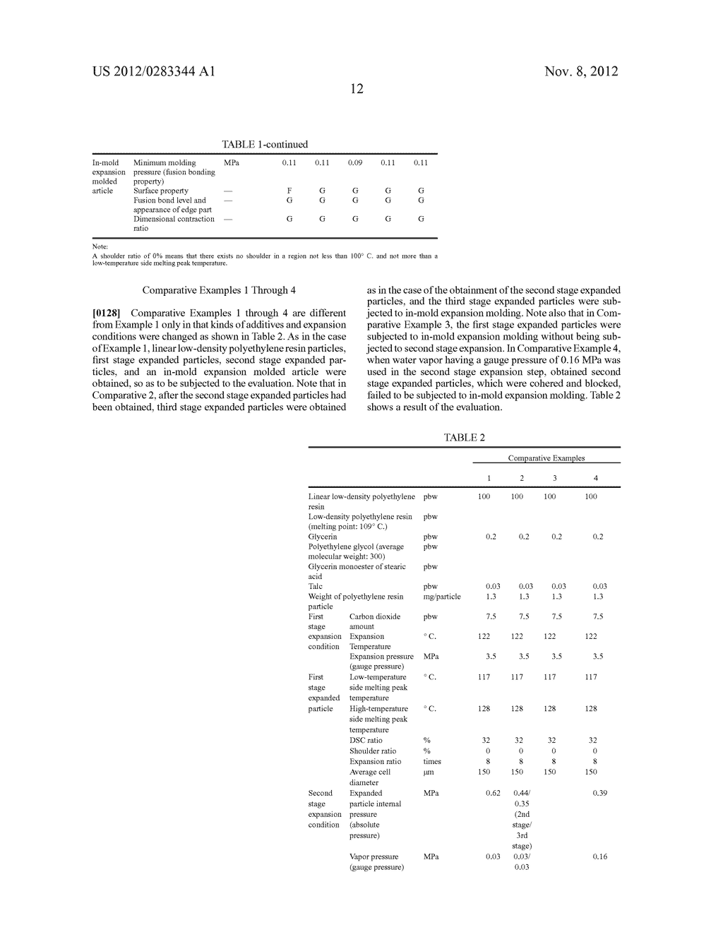 EXPANDED PARTICLE OF POLYETHYLENE-BASED RESIN AND IN-MOLD EXPANSION MOLDED     ARTICLE OF POLYETHYLENE-BASED RESIN - diagram, schematic, and image 14