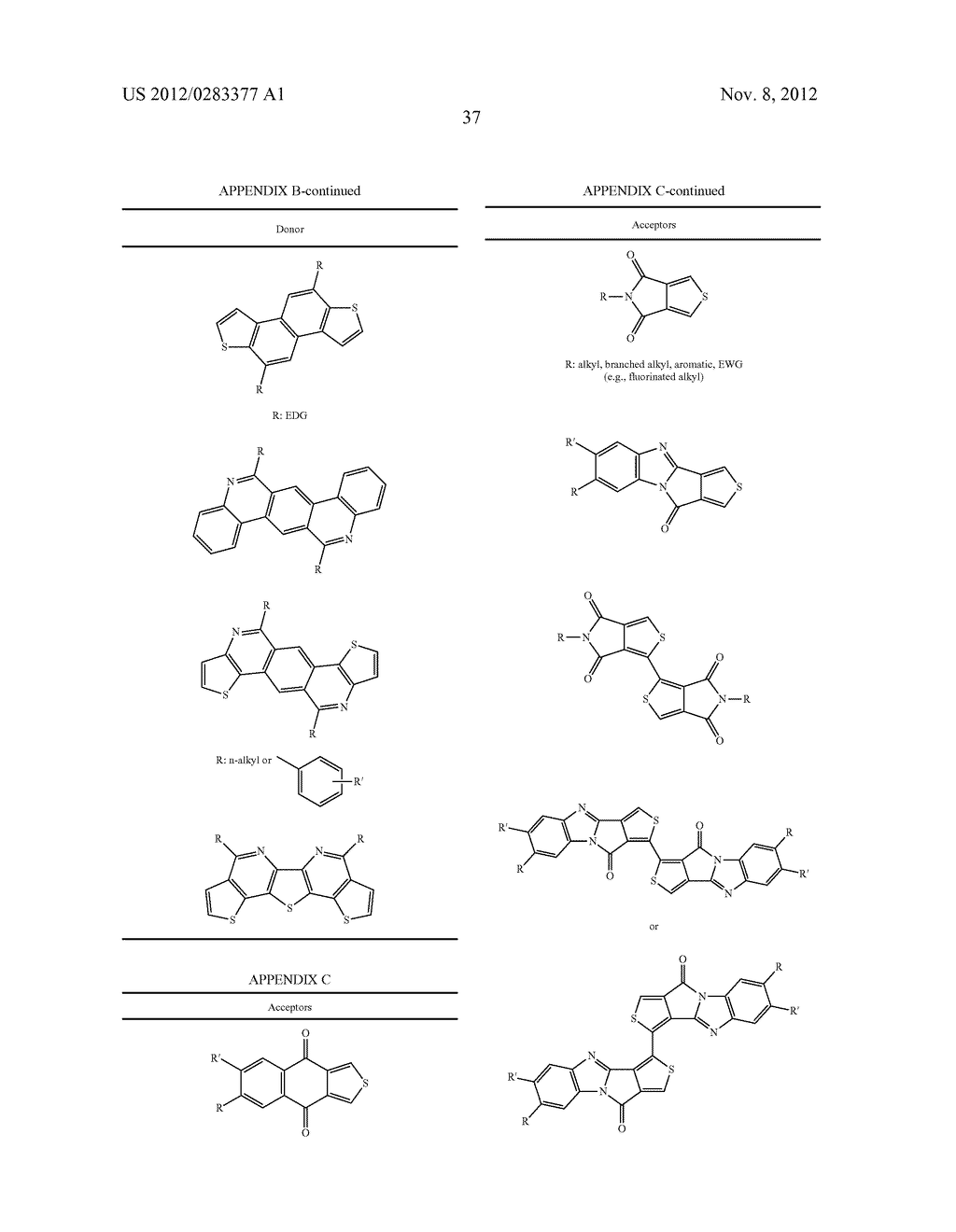 ORGANIC ELECTRONIC DEVICES, INCLUDING ORGANIC PHOTOVOLTAIC DEVICES,     POLYMERS, AND MONOMERS - diagram, schematic, and image 42