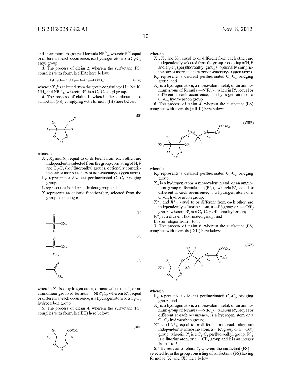 Process for Manufacturing a Dispersion of a Vinylidene Fluoride Polymer - diagram, schematic, and image 11