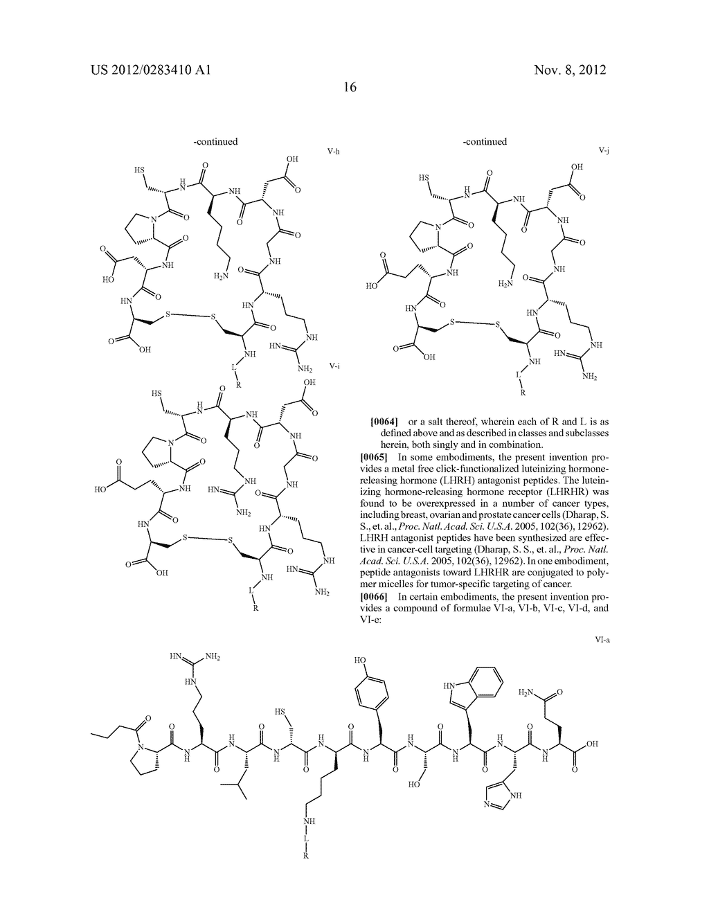 ATTACHMENT OF BIOLOGICAL TARGETING GROUPS USING METAL FREE CLICK CHEMISTRY - diagram, schematic, and image 17