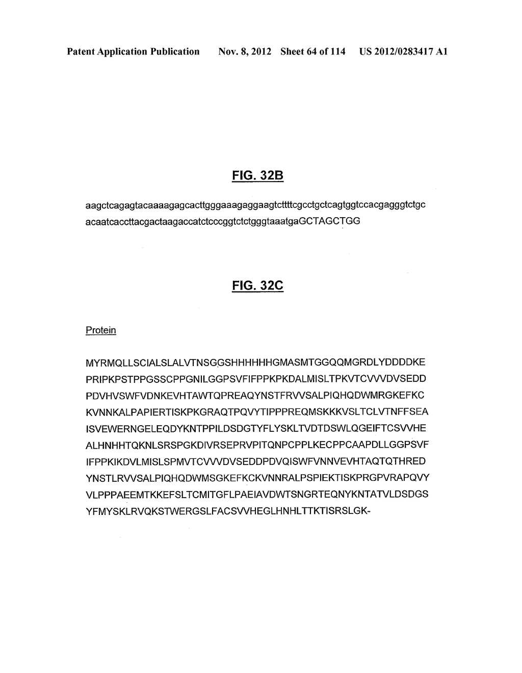 POLYPEPTIDES COMPRISING Fc FRAGMENTS OF IMMUNOGLOBULIN G (IgG) AND METHODS     OF USING THE SAME - diagram, schematic, and image 65