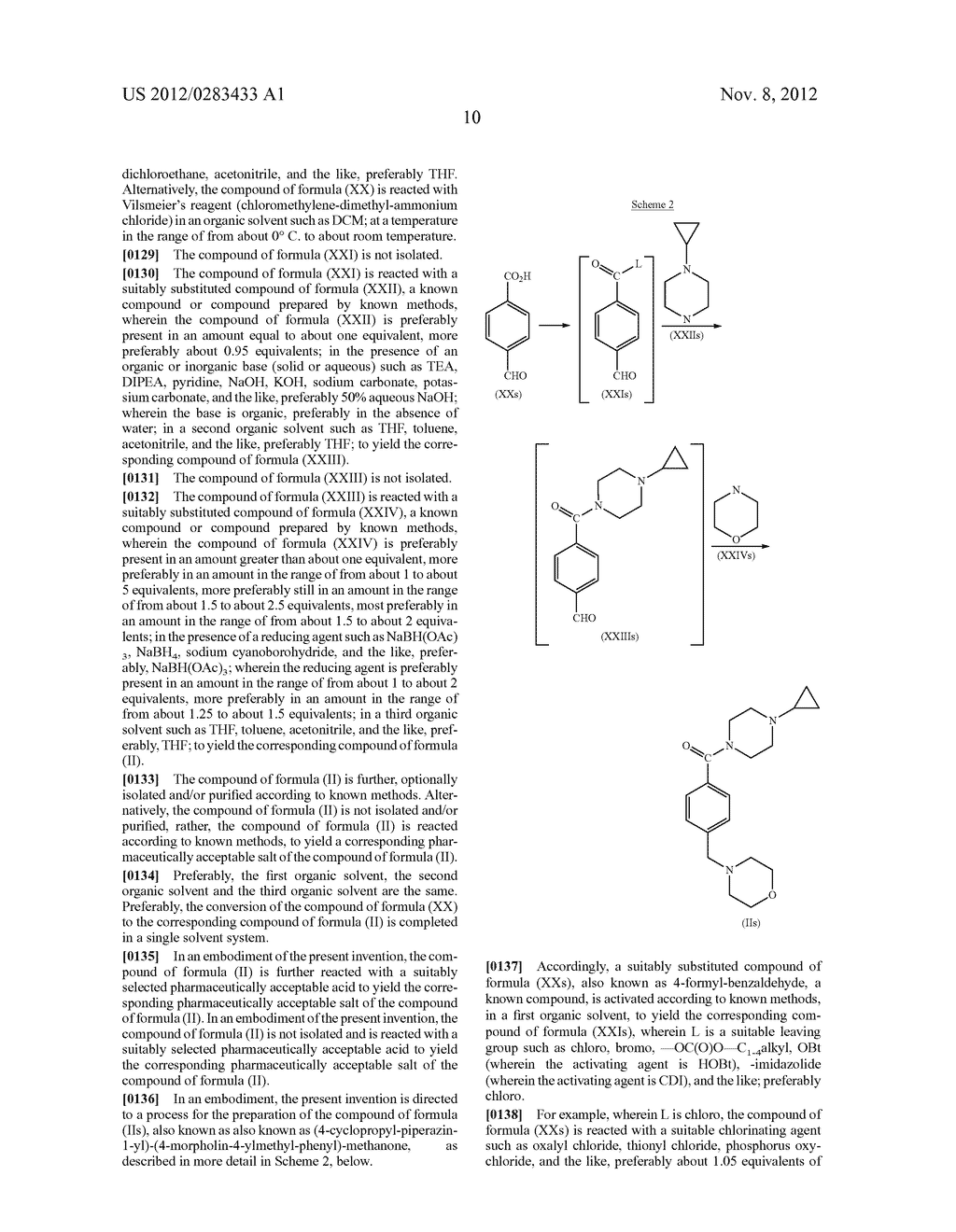 NOVEL PROCESSES FOR THE PREPARATION OF CYCLOPROPYL-AMIDE DERIVATIVES - diagram, schematic, and image 11