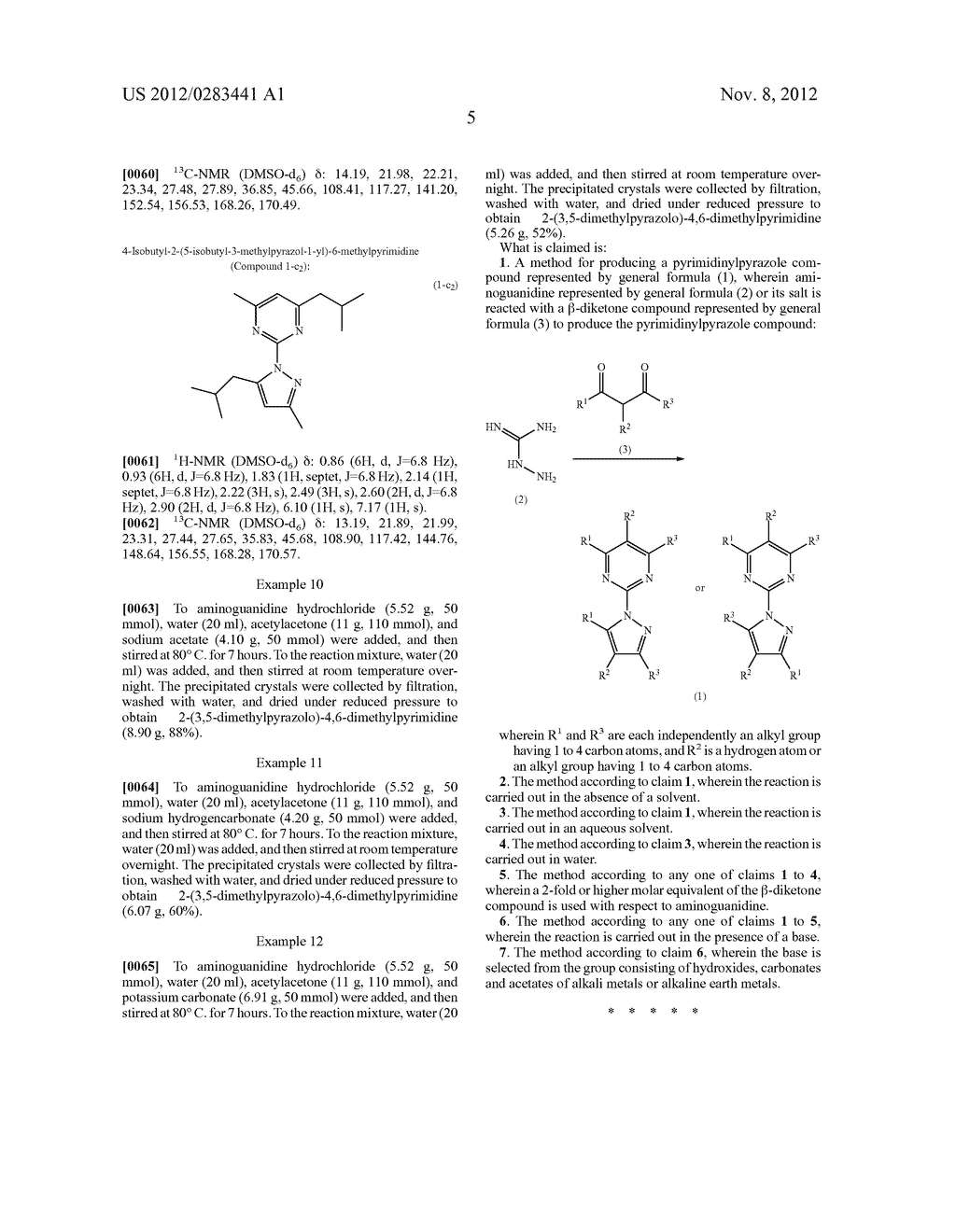 Method For Producing Pyrimidinylpyrazole Compounds - diagram, schematic, and image 06