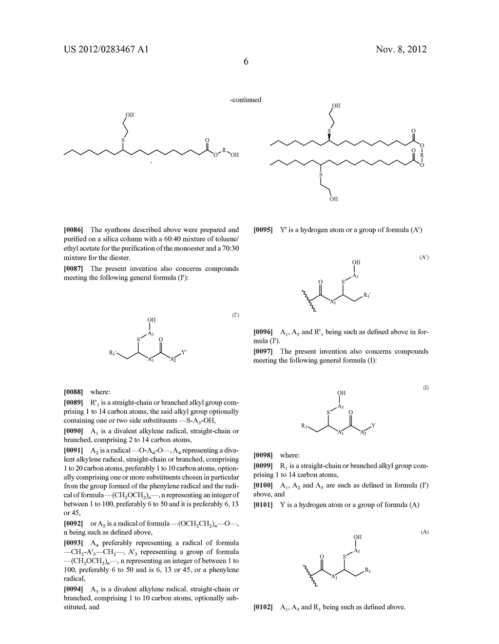 NOVEL METHOD FOR PREPARING POLYOLS BY MEANS OF THIOLATION AND PRODUCTS     SUCH AS THOSE OBTAINED - diagram, schematic, and image 07