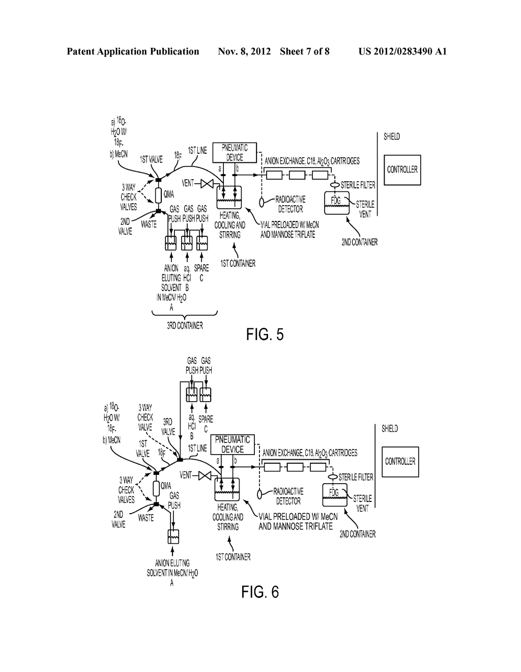 System, Device and Method for Preparing Tracers and Transferring Materials     During Radiosynthesis - diagram, schematic, and image 08