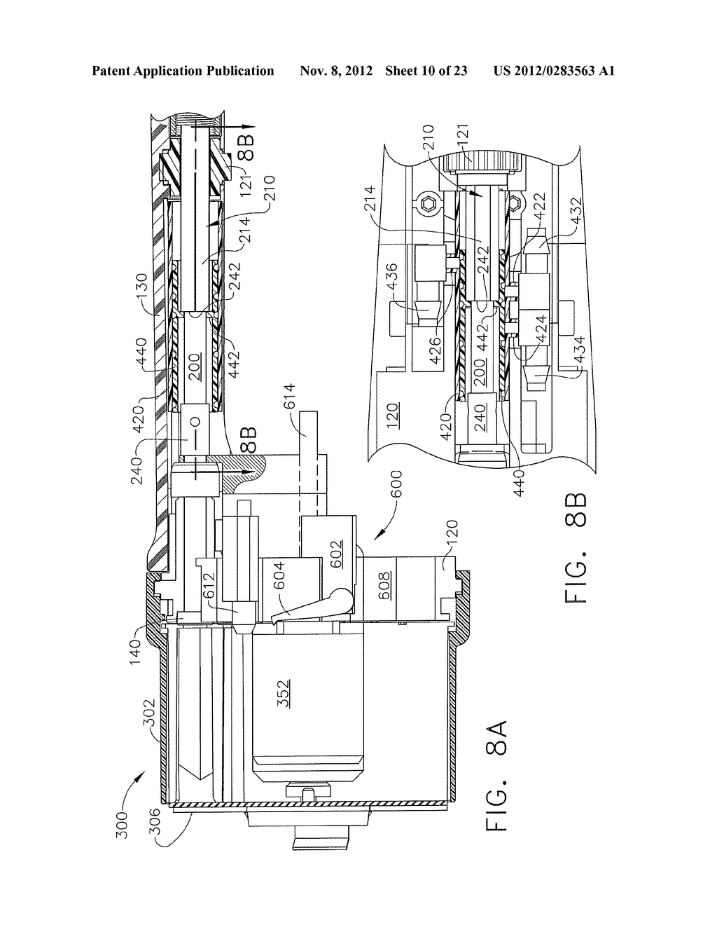 BIOPSY DEVICE WITH MANIFOLD ALIGNMENT FEATURE AND TISSUE SENSOR - diagram, schematic, and image 11