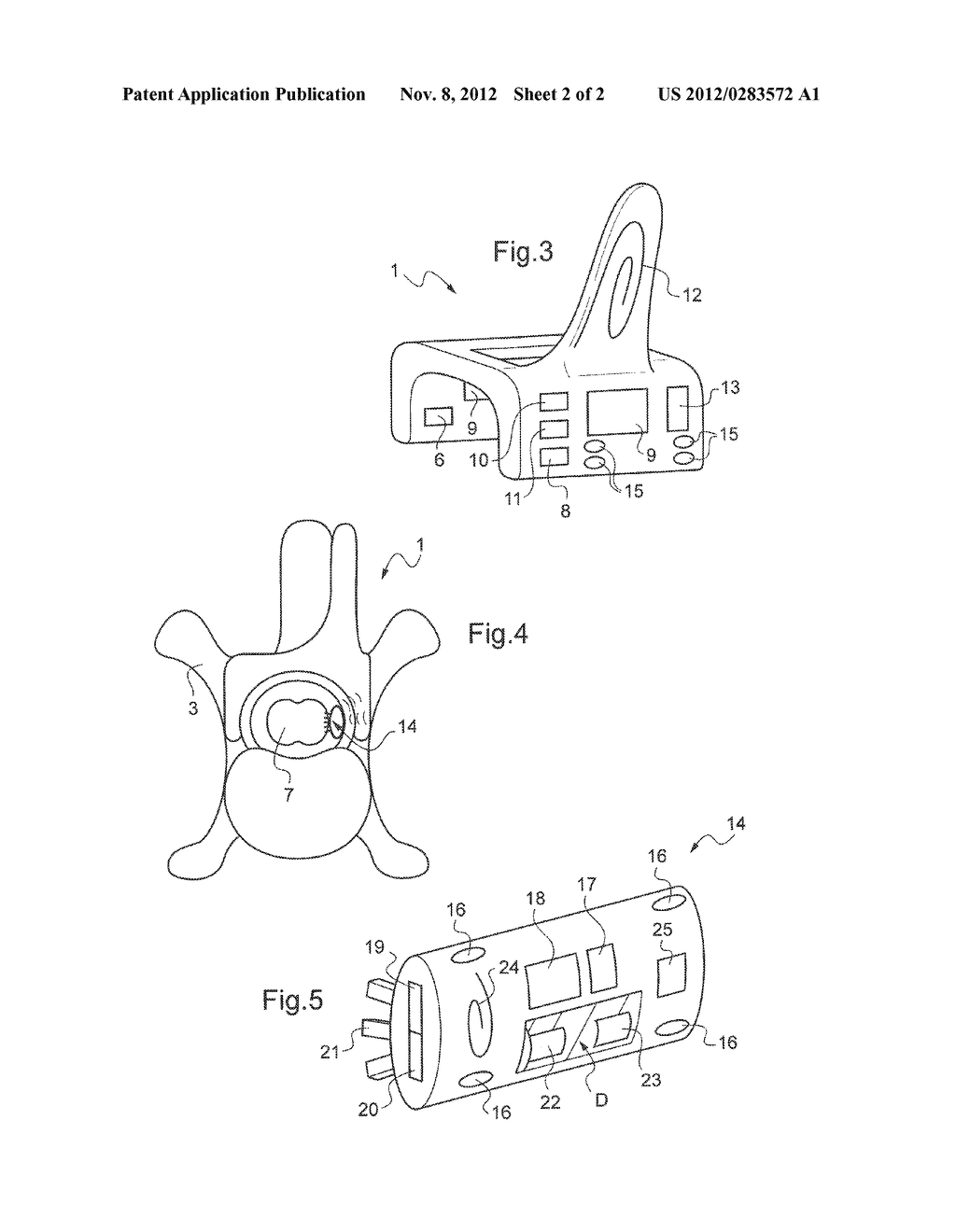 DEVICE FOR MEASURING THE ACTIVITY OF THE SPINAL CORD OF A VERTEBRA - diagram, schematic, and image 03