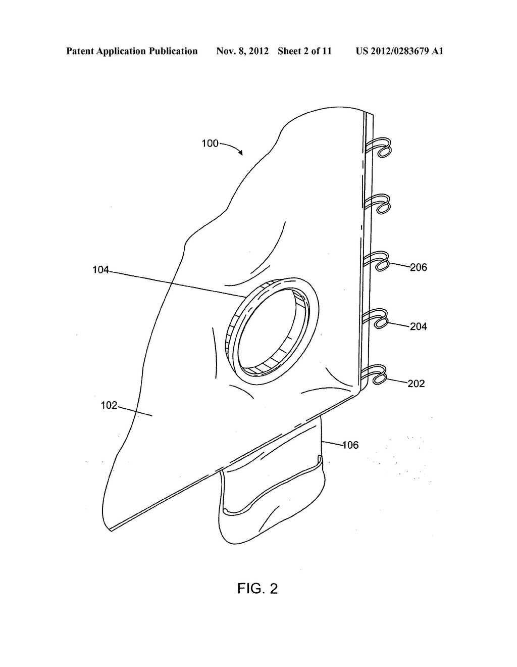 Belly binder with a reinforced opening - diagram, schematic, and image 03