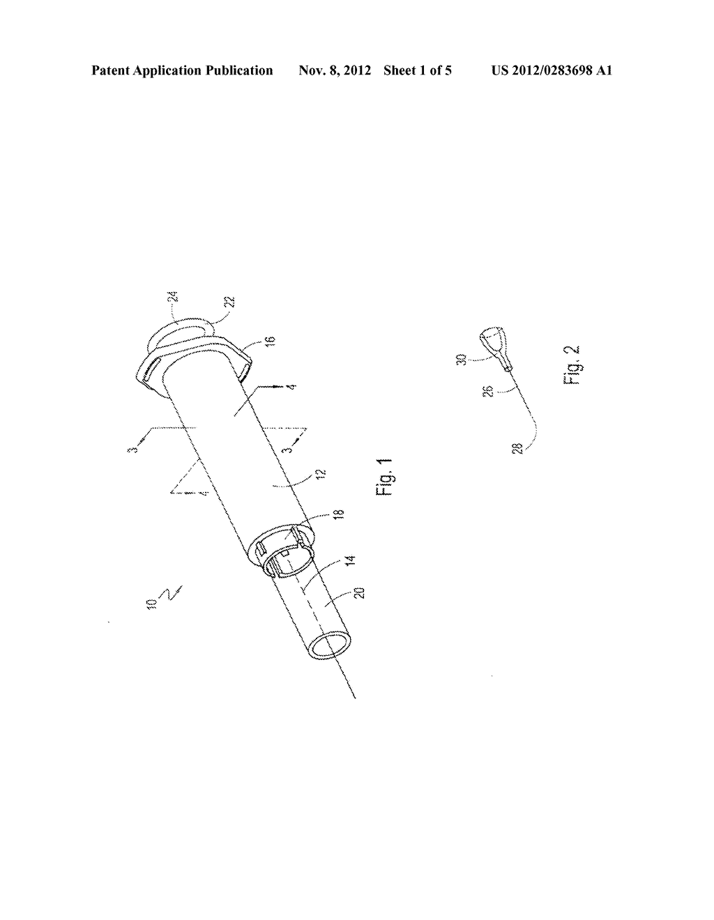 SYRINGE GUARD WITH SELECTED NEEDLE CONFIGURATIONS - diagram, schematic, and image 02