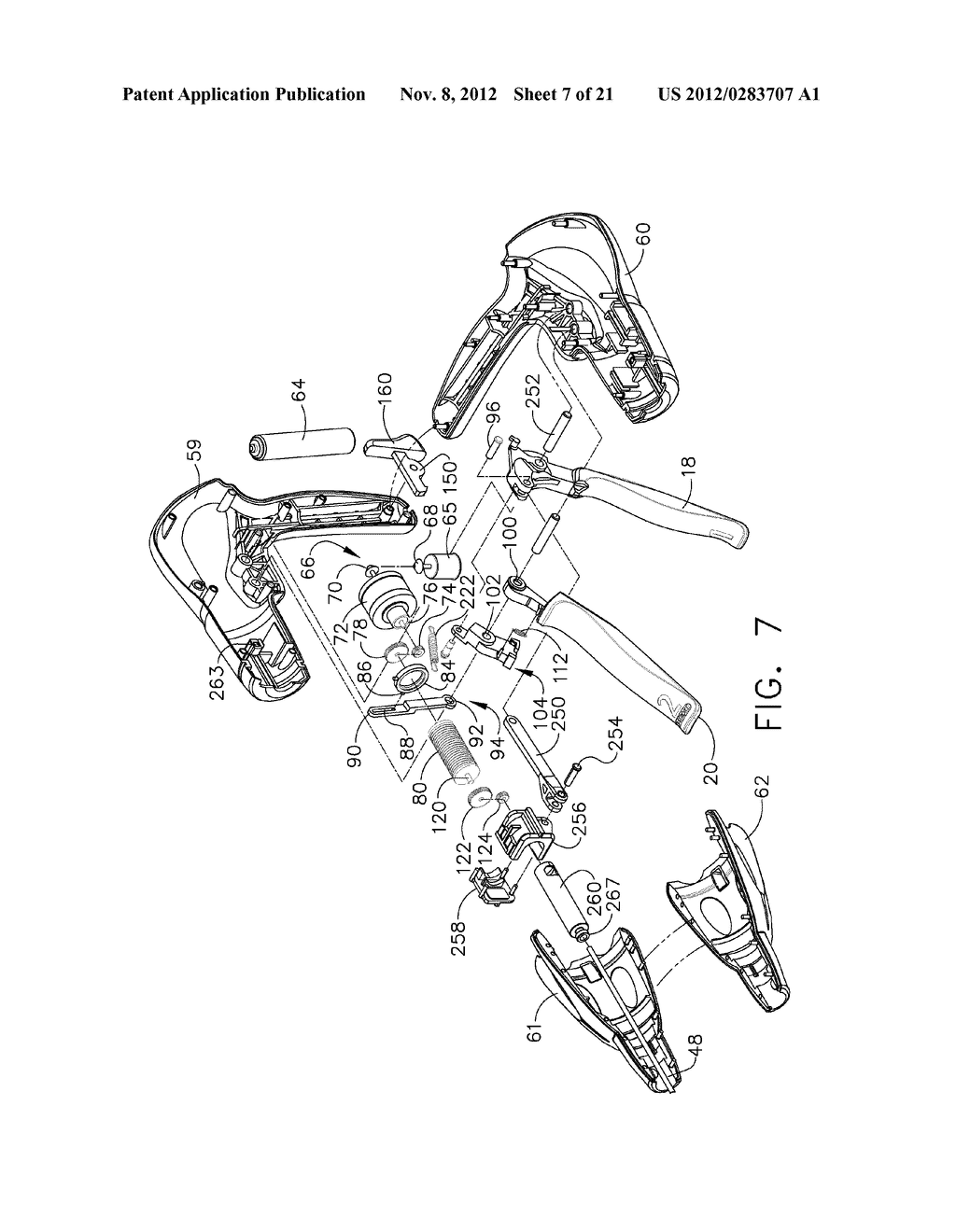 SURGICAL INSTRUMENT WITH WIRELESS COMMUNICATION BETWEEN CONTROL UNIT AND     REMOTE SENSOR - diagram, schematic, and image 08