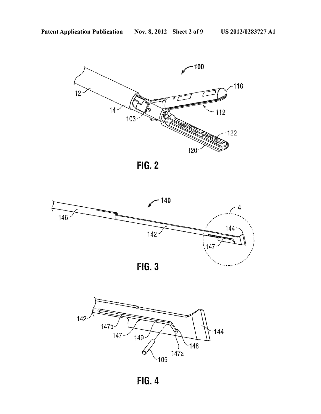 Surgical Forceps - diagram, schematic, and image 03