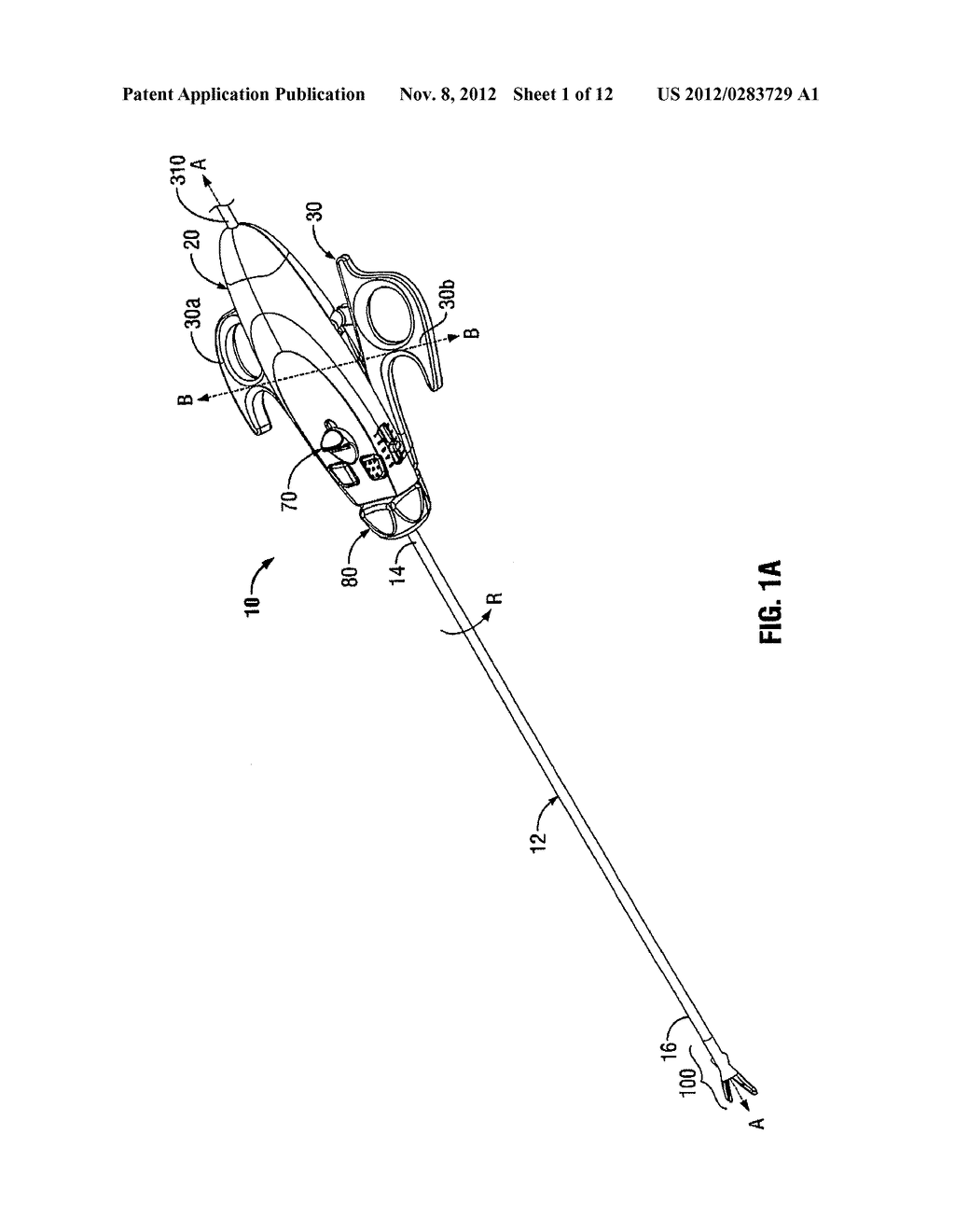 Vessel Sealer and Divider with Knife Lockout - diagram, schematic, and image 02