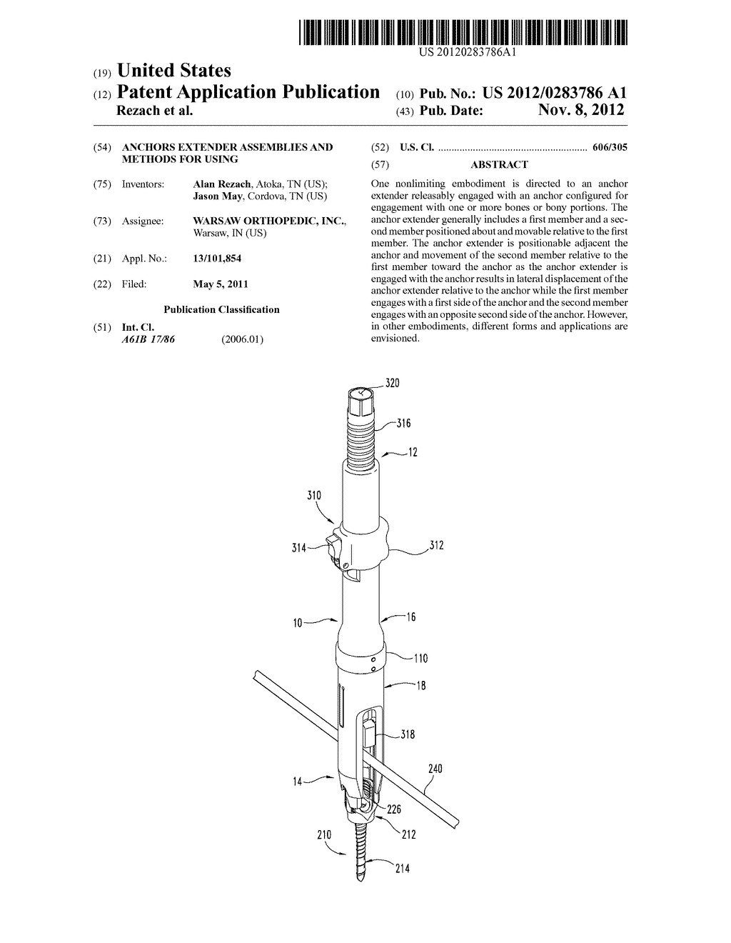 ANCHORS EXTENDER ASSEMBLIES AND METHODS FOR USING - diagram, schematic, and image 01