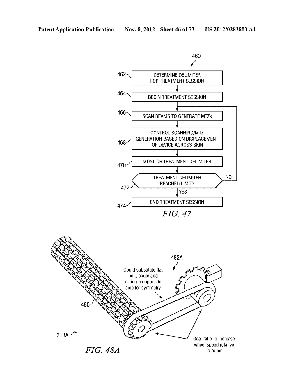 Devices and Methods for Radiation-Based Dermatological Treatments - diagram, schematic, and image 47