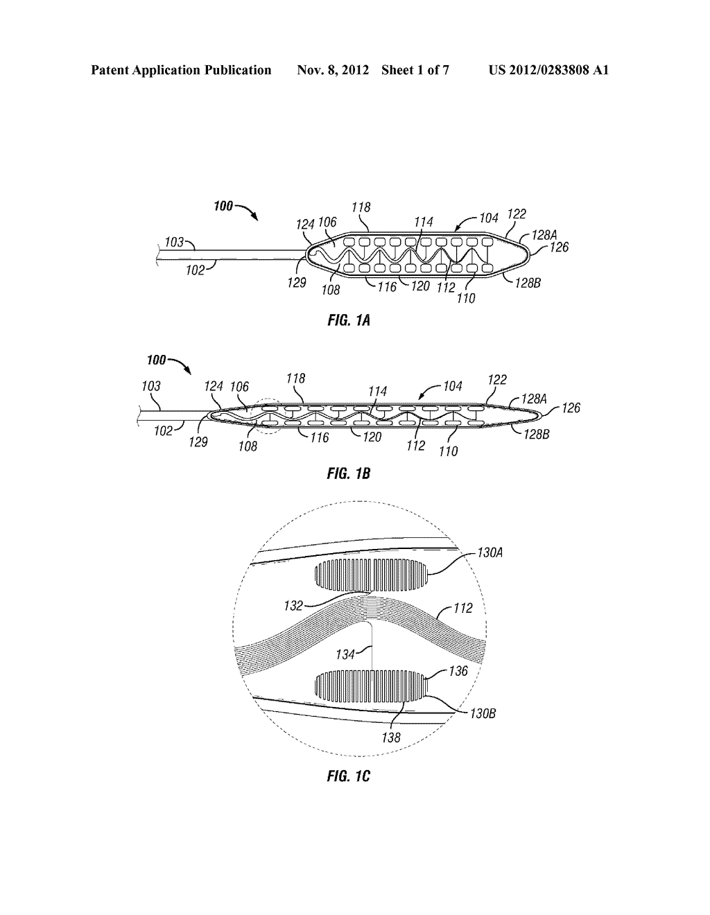 IMPLANTABLE PADDLE LEAD COMPRISING STRETCHING ELECTRICAL TRACES AND METHOD     OF FABRICATION - diagram, schematic, and image 02