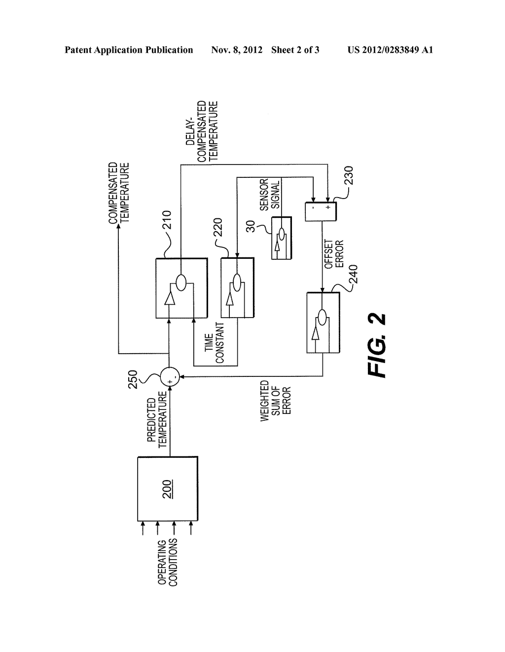 SENSOR SYSTEM HAVING TIME LAG COMPENSATION - diagram, schematic, and image 03