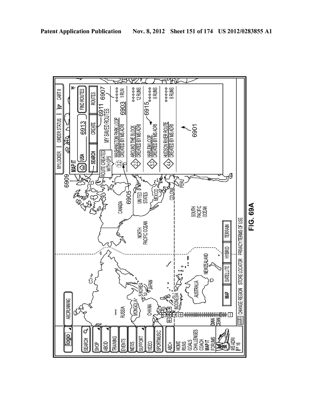 MONITORING FITNESS USING A MOBILE DEVICE - diagram, schematic, and image 152