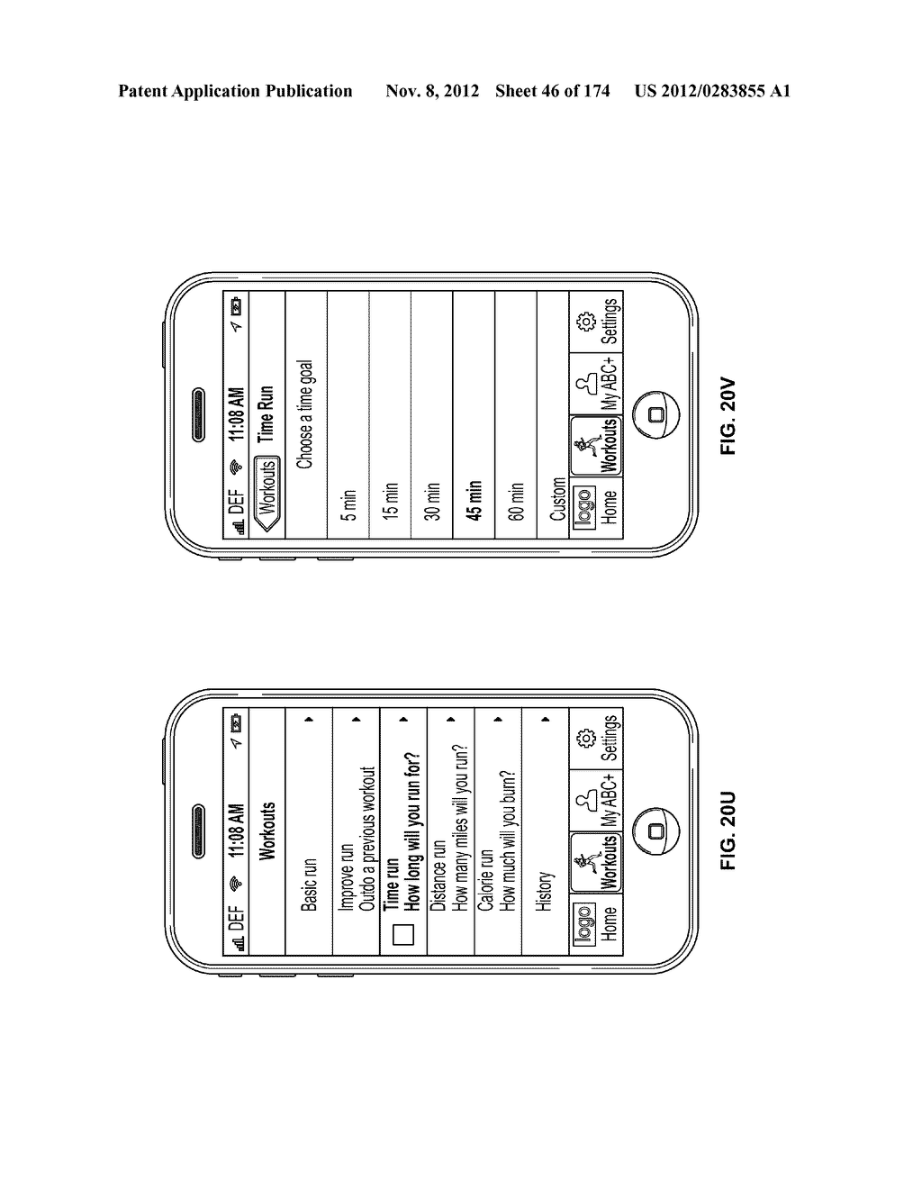 MONITORING FITNESS USING A MOBILE DEVICE - diagram, schematic, and image 47