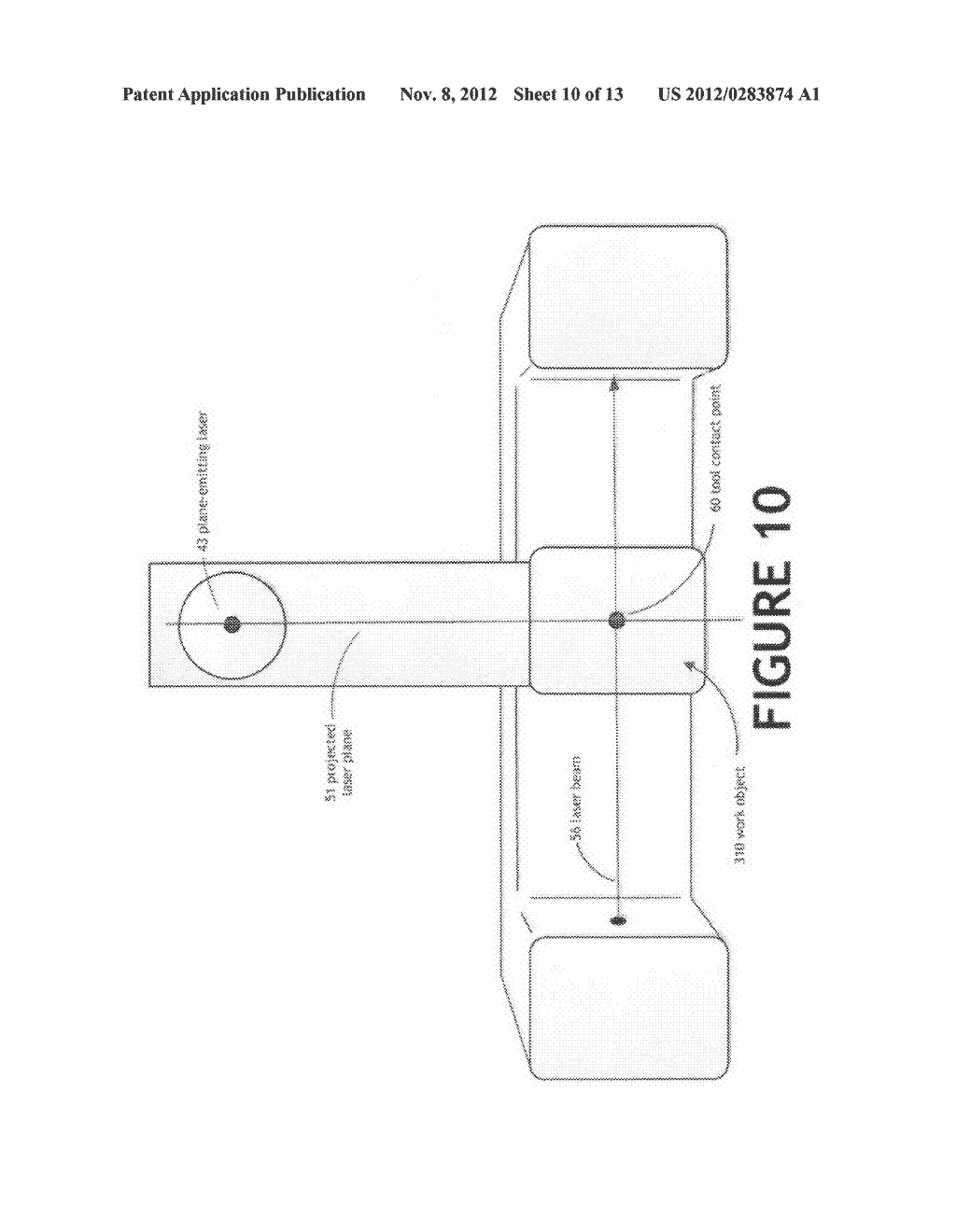 Robotic work object cell calibration system - diagram, schematic, and image 11