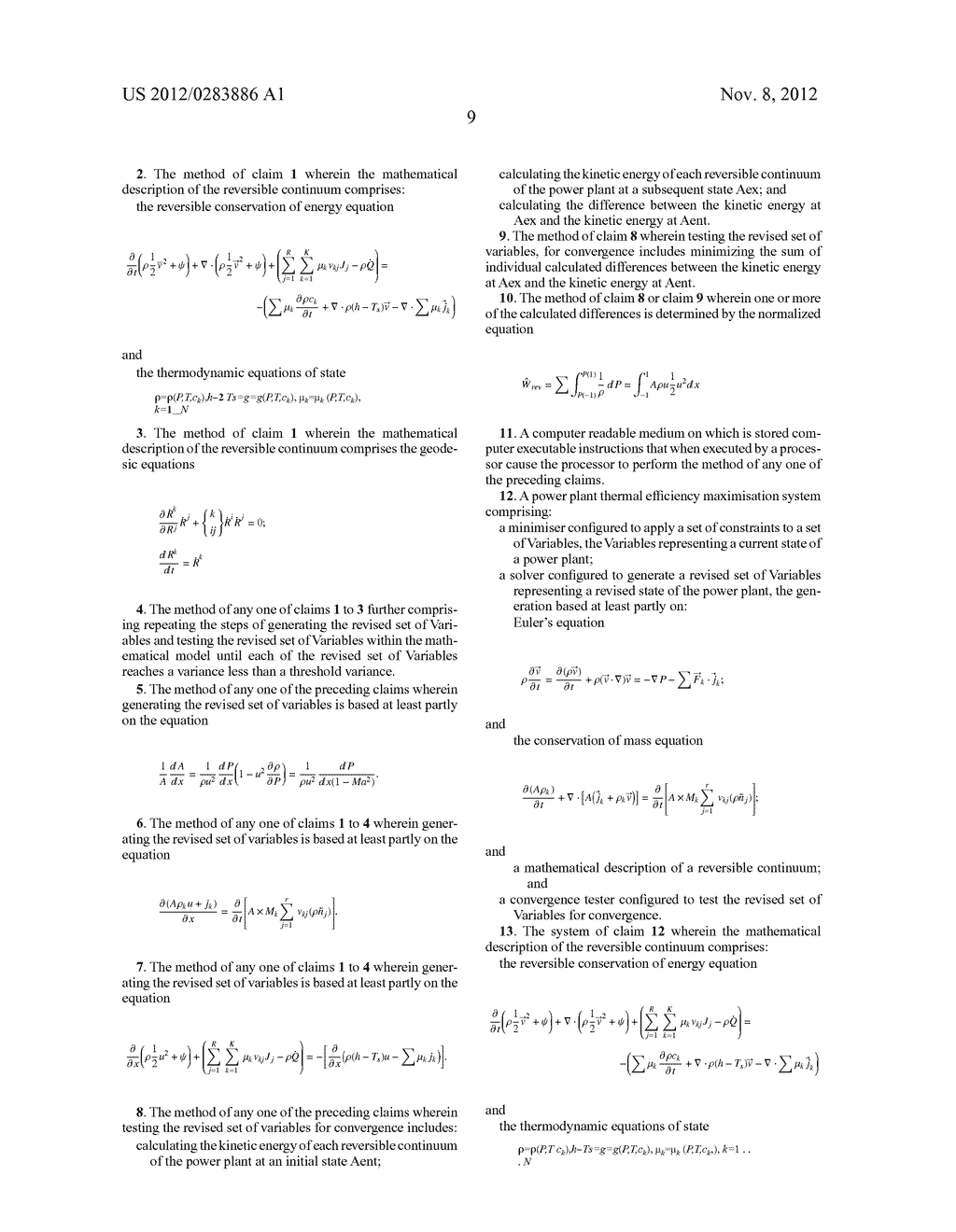 SYSTEM AND METHOD FOR MAXIMISING THERMAL EFFICIENCY OF A POWER PLANT - diagram, schematic, and image 15