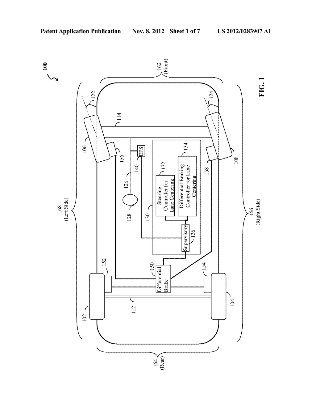 LANE CENTERING FAIL-SAFE CONTROL USING DIFFERENTIAL BRAKING - diagram, schematic, and image 02