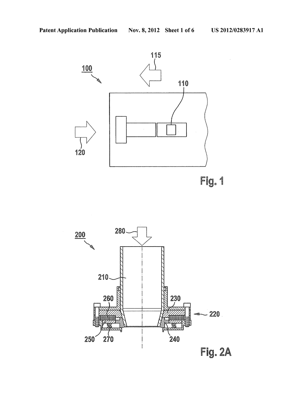 DEVICE HAVING PYROTECHNICALLY ADJUSTABLE RIGIDITY FOR ABSORBING CRASH     ENERGY AND METHOD FOR ADJUSTING THE RIGIDITY - diagram, schematic, and image 02