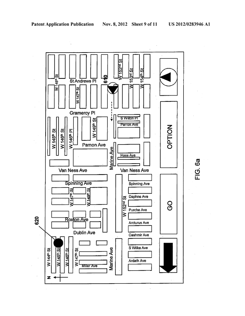 DYNAMIC DESTINATION MAP DISPLAY FOR NAVIGATION SYSTEM - diagram, schematic, and image 10