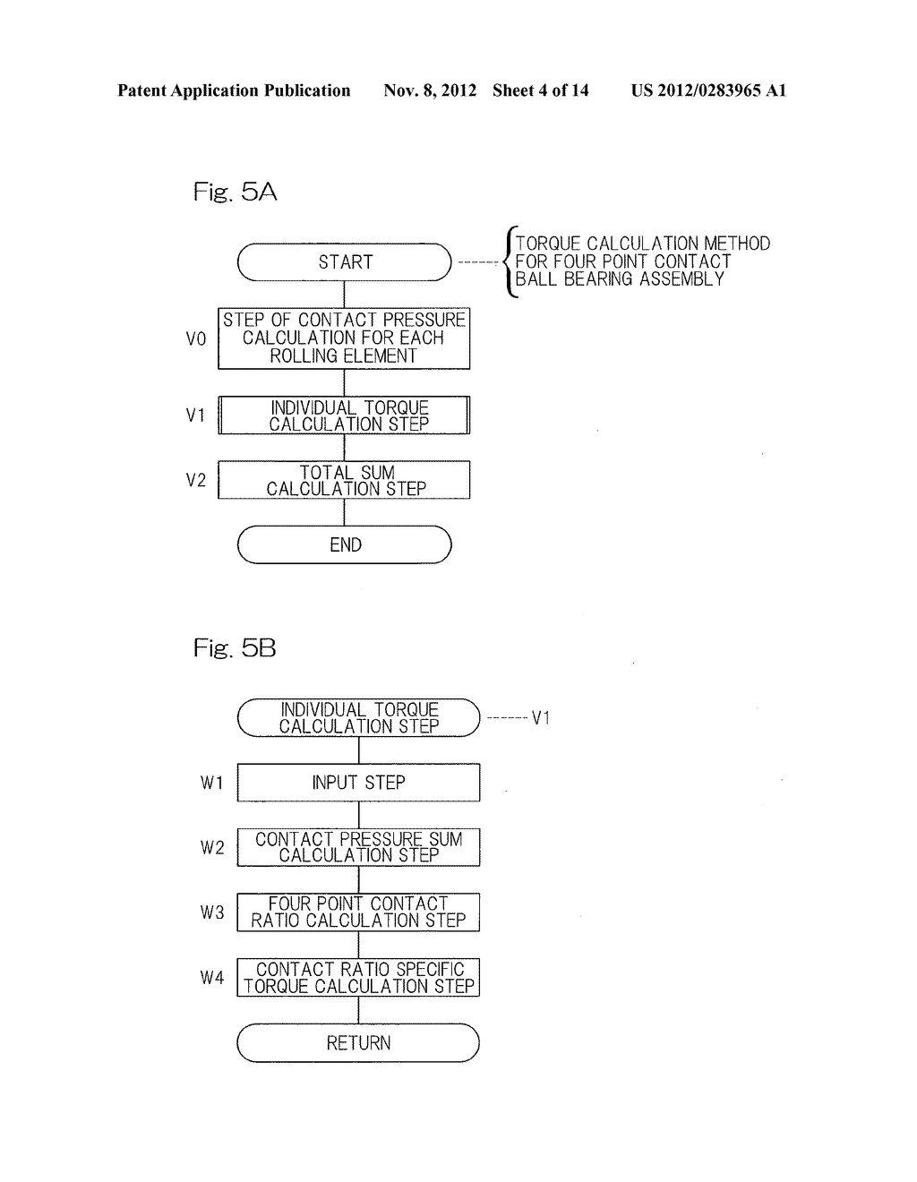 TORQUE CALCULATION METHOD, CALCULATION DEVICE, AND CALCULATION PROGRAM FOR     FOUR-POINT CONTACT BALL BEARING - diagram, schematic, and image 05