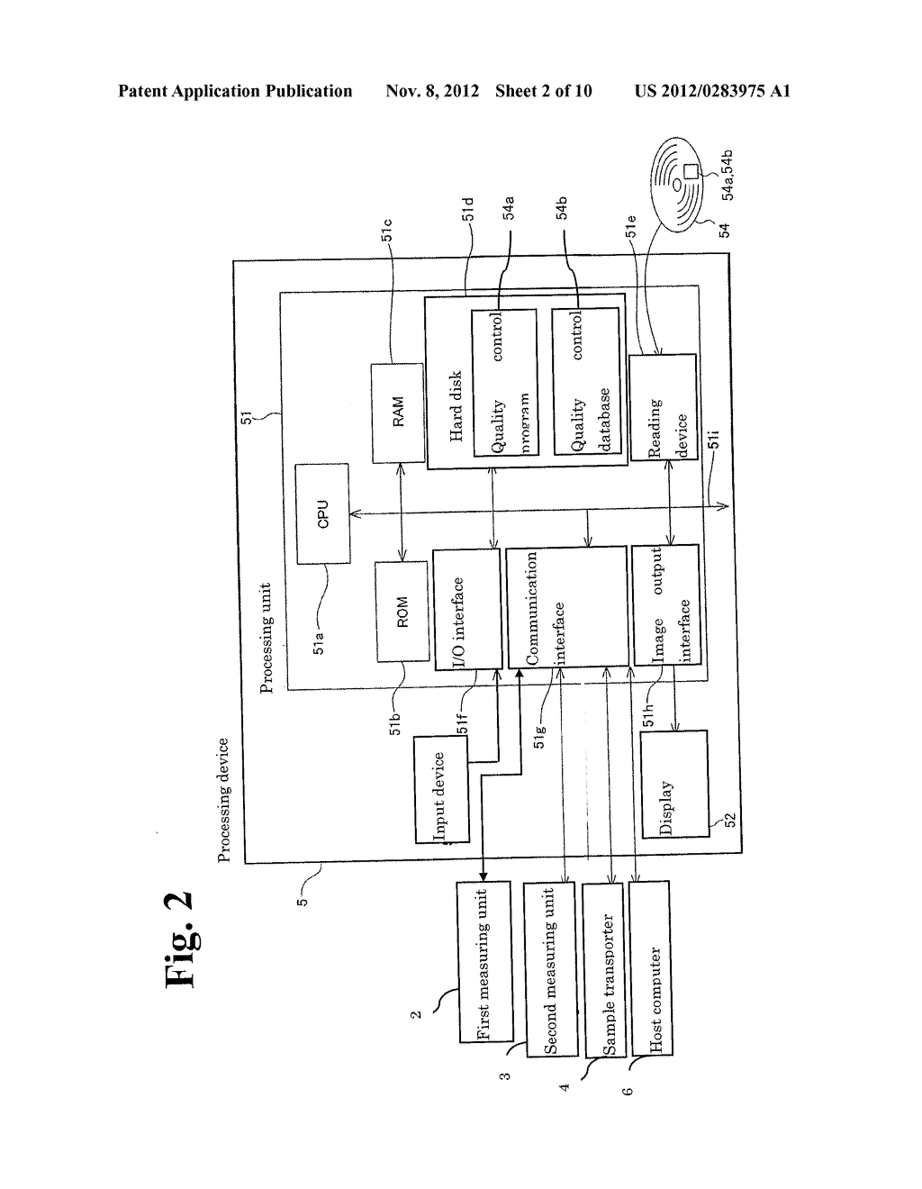 SAMPLE ANALYZER AND DATA PROCESSING APPARATUS - diagram, schematic, and image 03