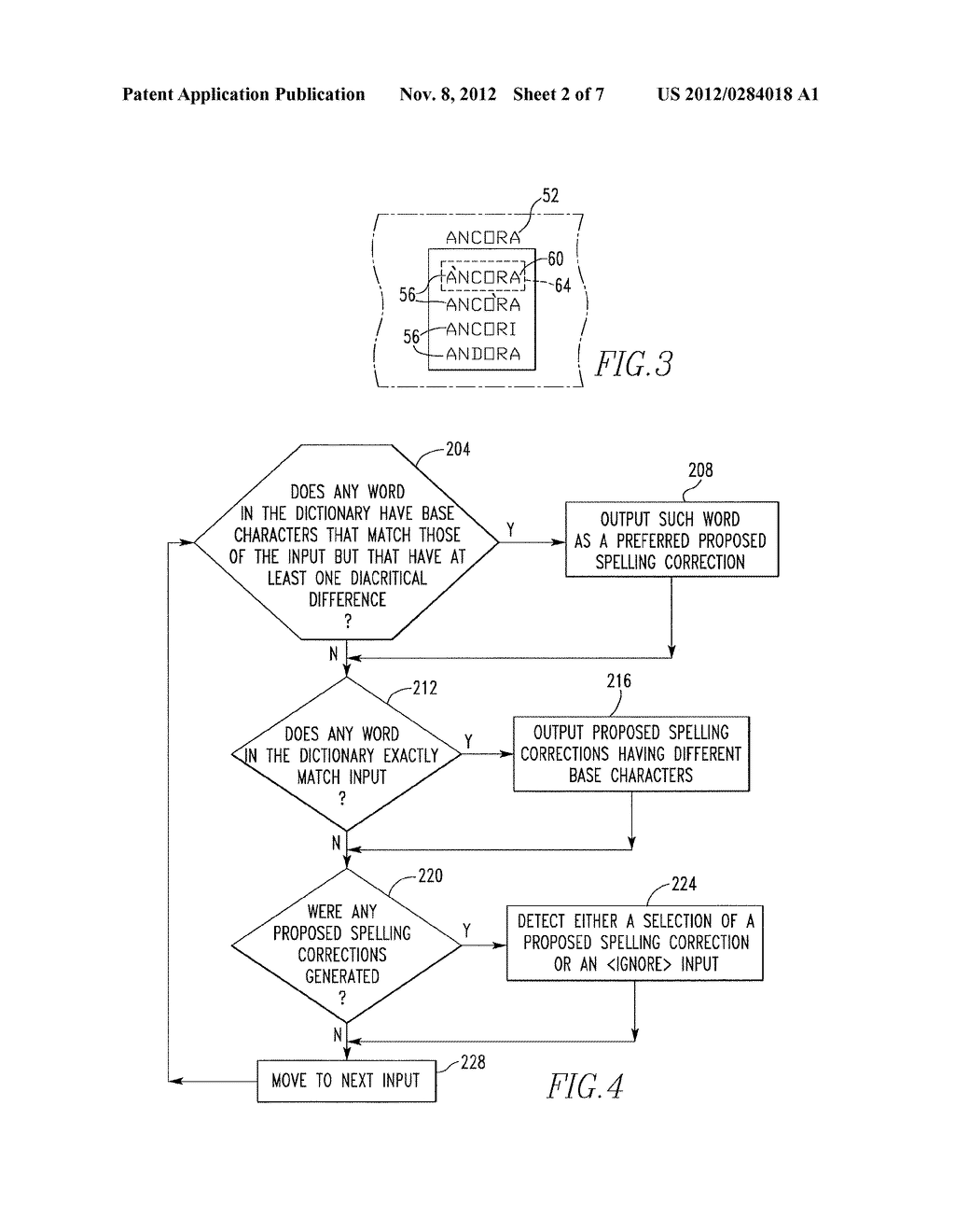 HANDHELD ELECTRONIC DEVICE AND METHOD EMPLOYING LOGICAL PROXIMITY OF     CHARACTERS IN SPELL CHECKING - diagram, schematic, and image 03