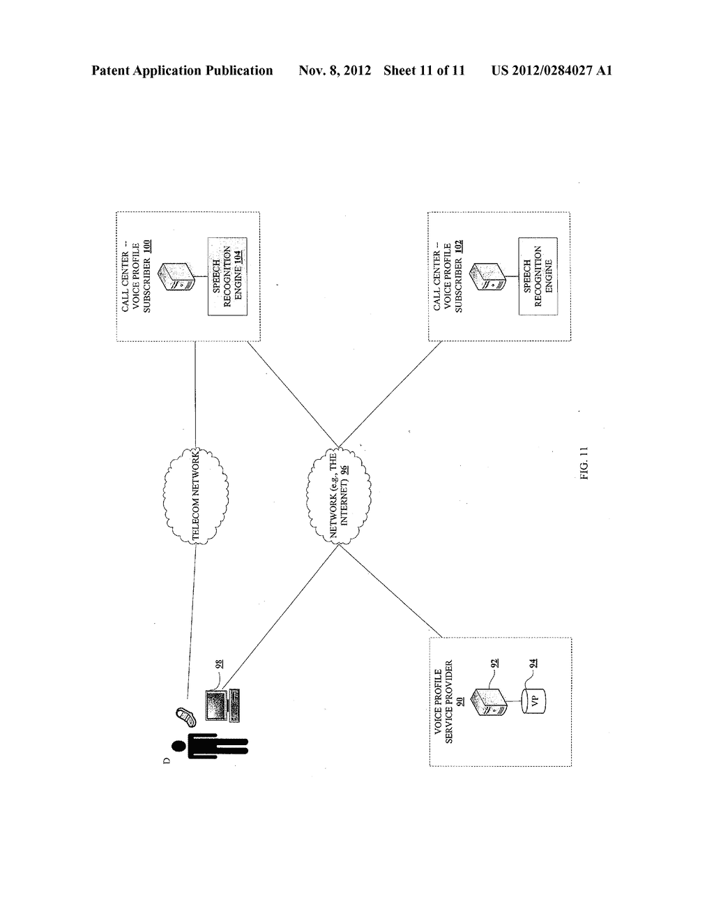 METHOD AND SYSTEM FOR SHARING PORTABLE VOICE PROFILES - diagram, schematic, and image 12