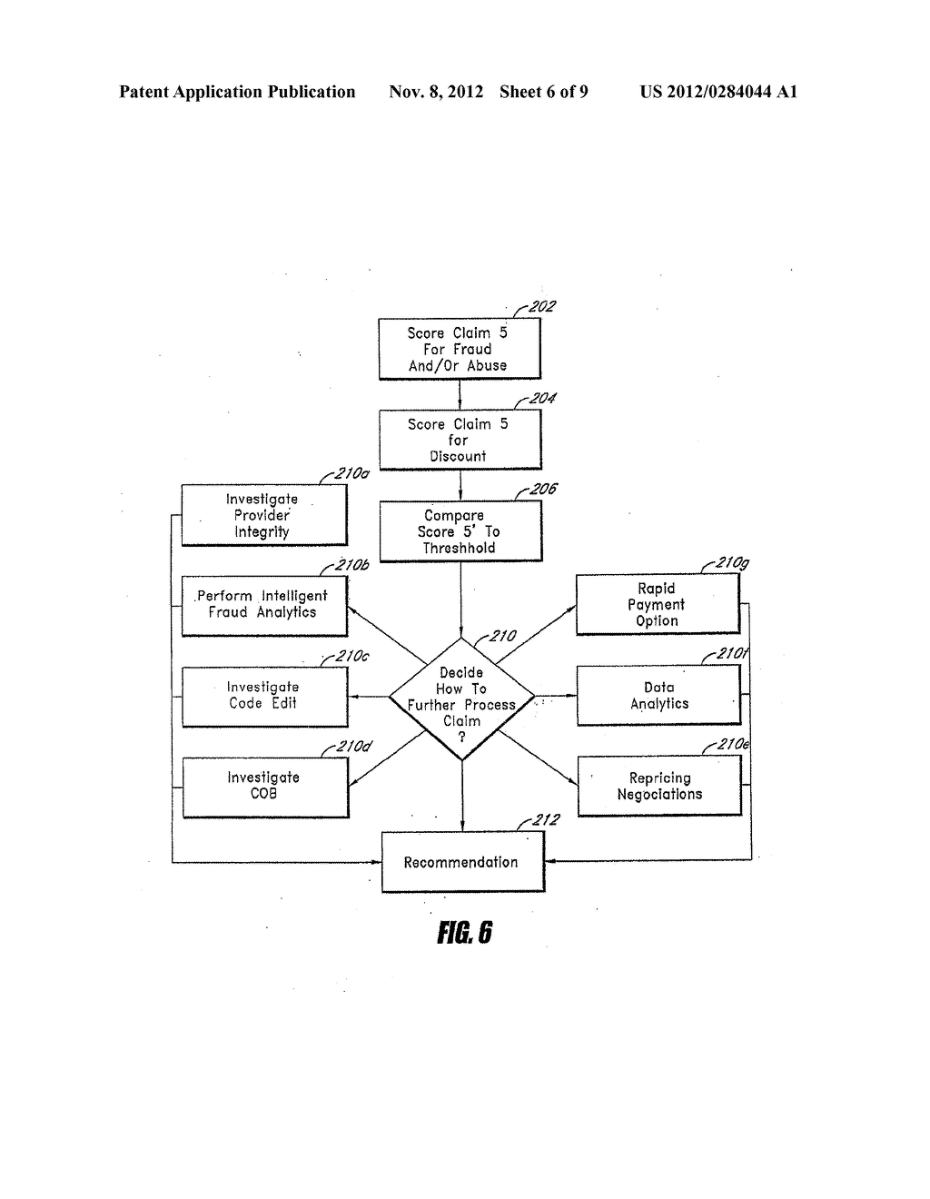 HEALTHCARE CLAIMS LOSS CONTROL SYSTEMS AND METHODS - diagram, schematic, and image 07