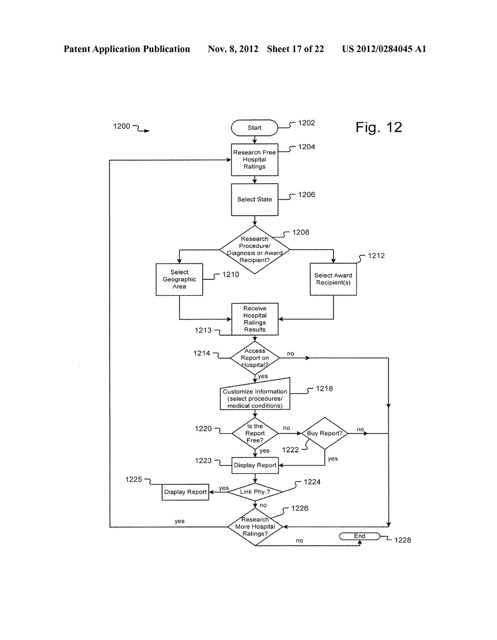 INTERNET SYSTEM FOR CONNECTING HEALTHCARE PROVIDERS AND PATIENTS - diagram, schematic, and image 18