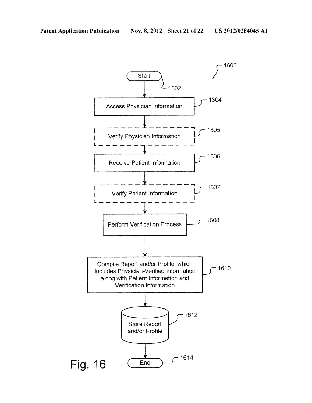 INTERNET SYSTEM FOR CONNECTING HEALTHCARE PROVIDERS AND PATIENTS - diagram, schematic, and image 22