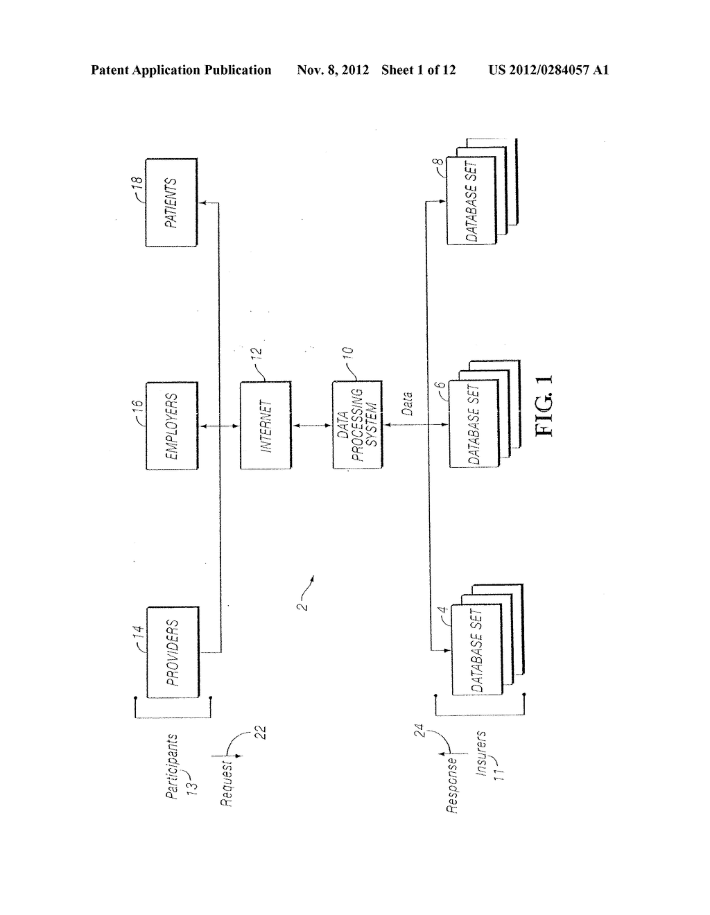 SYSTEM FOR COMMUNICATION OF HEALTH CARE DATA - diagram, schematic, and image 02