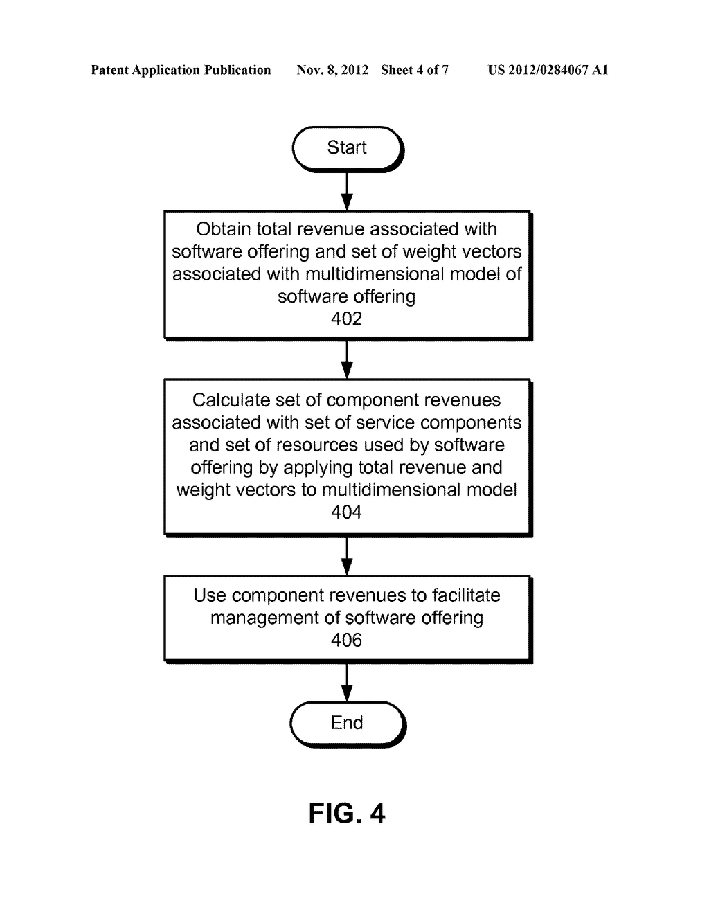 REVENUE-BASED IMPACT ANALYSIS USING MULTIDIMENSIONAL MODELS OF SOFTWARE     OFFERINGS - diagram, schematic, and image 05