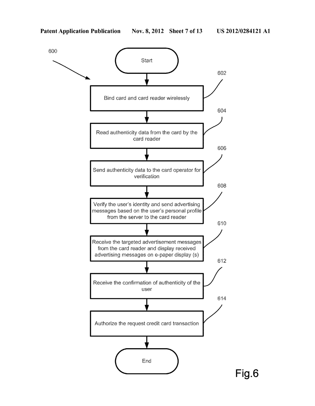 Credit Card with E-paper Display for Advertisement and with Purchase     History Stored on Card - diagram, schematic, and image 08