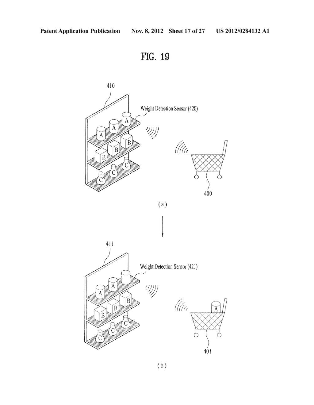 DISPLAY DEVICE ATTACHABLE TO SHOPPING CARTS, SHOPPING CART, AND DIGITAL     SIGNAGE DISPLAY - diagram, schematic, and image 18